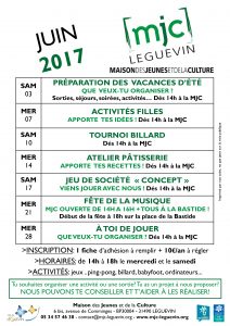 prog mensuel juin 2017