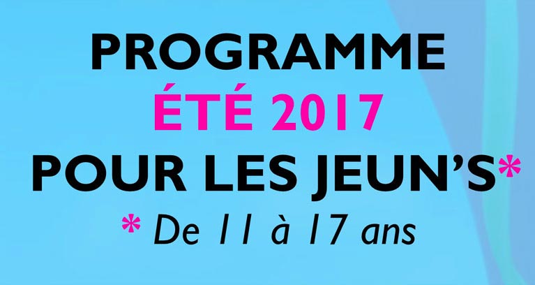 Programme Été 2017 de la MJC de Léguevin.