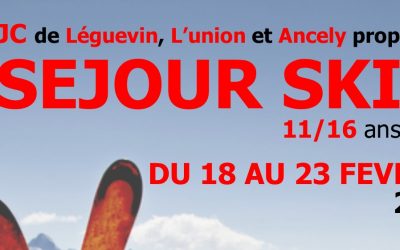 SEJOUR SKI 2018
