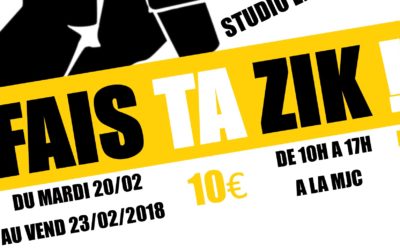 STAGE 9/13ans « FAIS TA ZIK »