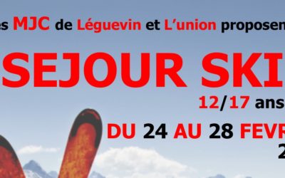 SÉJOUR SKI 2019