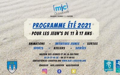 VACANCES ETE ACTION JEUNES 2021
