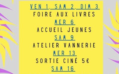 PROGRAMME AVRIL 2022