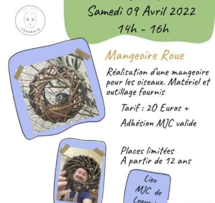 ATELIER VANNERIE – 09.04