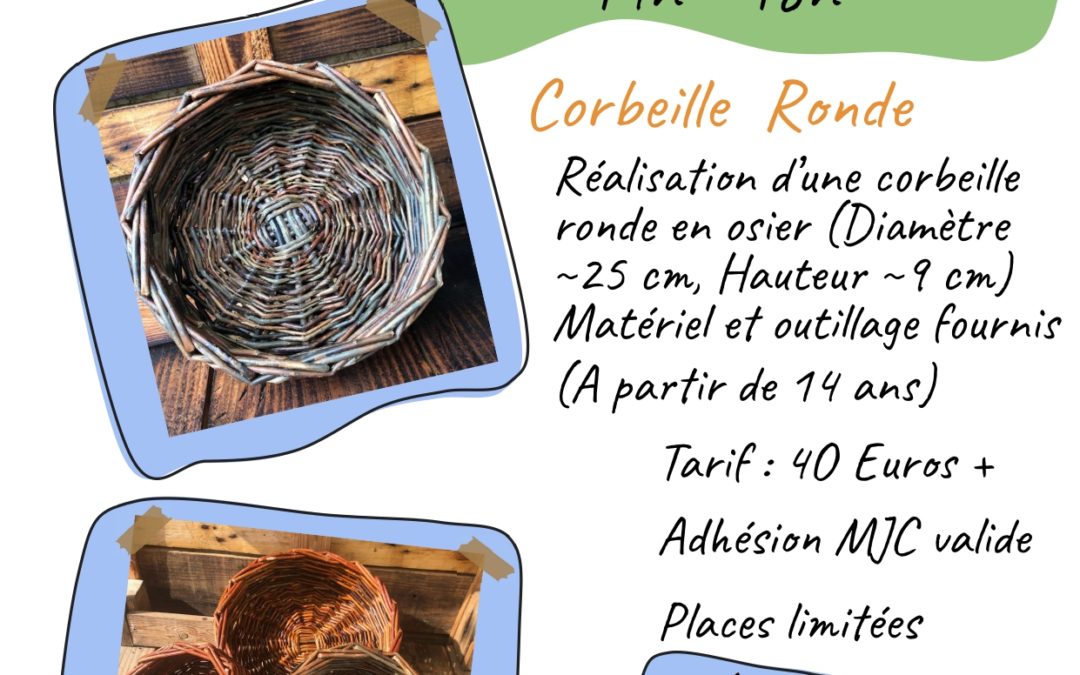 ATELIER VANNERIE – 14.05
