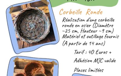 ATELIER VANNERIE – 14.05