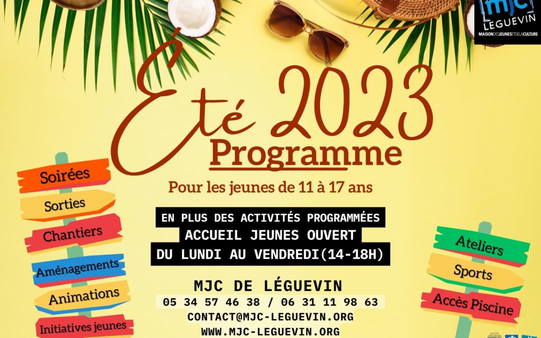 VACANCES ETE ACTION JEUNES 2023