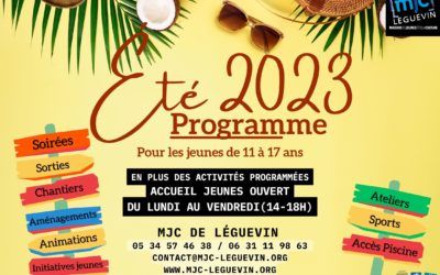 VACANCES ETE ACTION JEUNES 2023