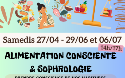 STAGE SOPHROLOGIE 27/04; 29/06 et 06/07