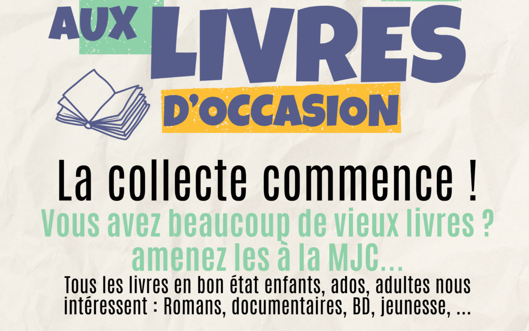 Dons pour la foire aux livres