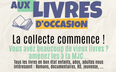 Dons pour la foire aux livres