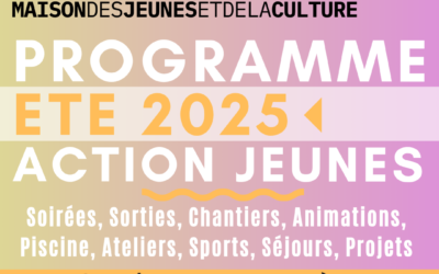 ETE 25 – Programme action jeunes