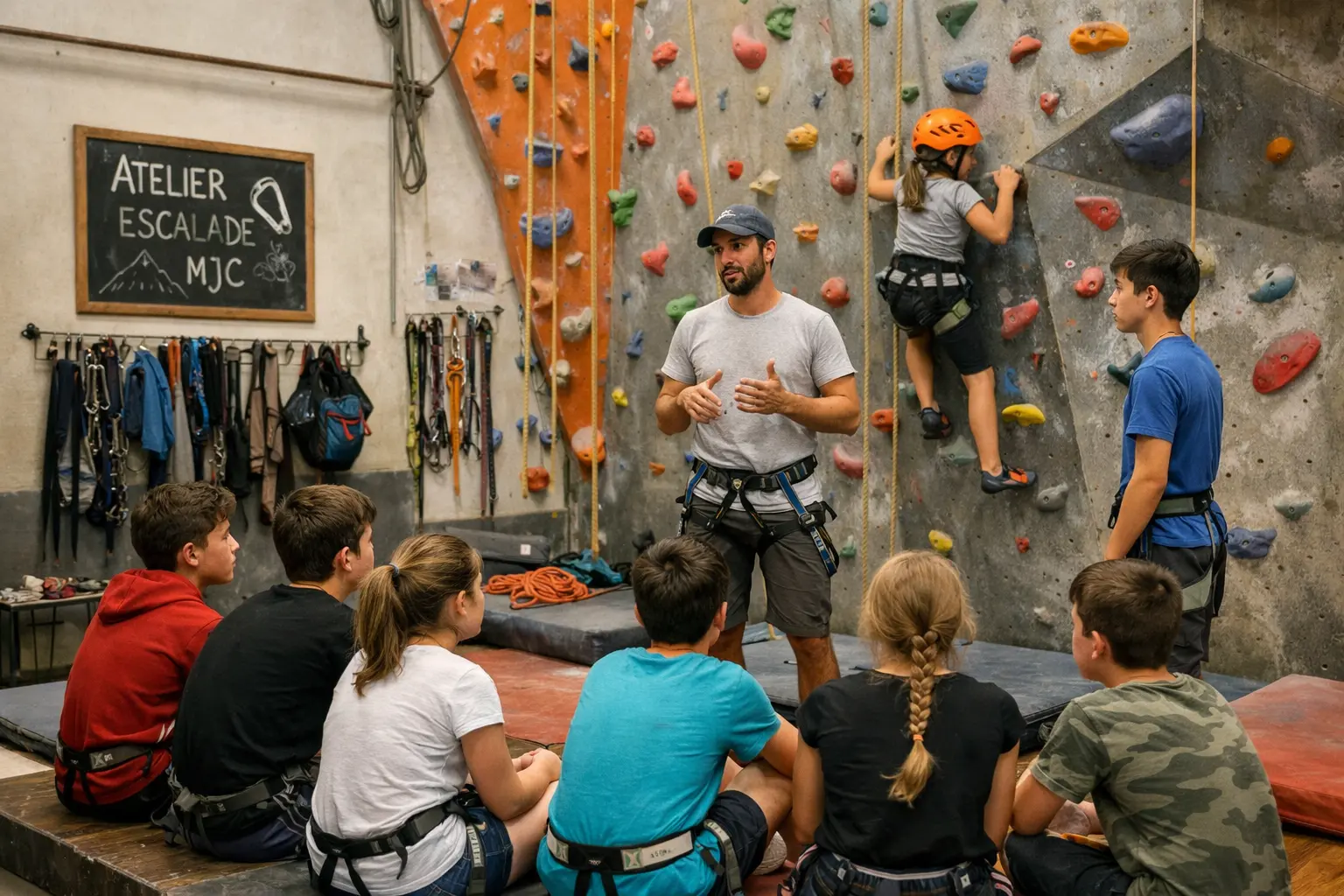 Atelier Escalade MJC Léguevin
